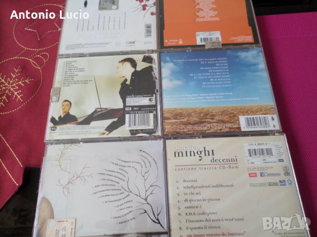  Anna Oxa, Amedeo Minghi, Le Vibrazioni, Irene Grandi ...., снимка 2 - CD дискове - 35354194