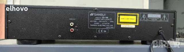 CD player Sansui CD-190, снимка 7 - Аудиосистеми - 50253180