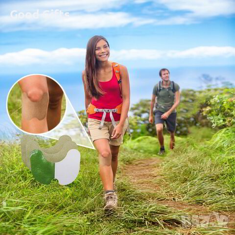 10 броя Комплект Натурални билкови пластири за болки в коленете, снимка 4 - Други - 39738431