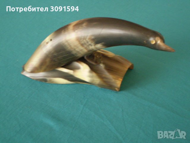 Фигура от моржова кост Лого ретро месокомбинат Плевен, снимка 10 - Колекции - 38326775