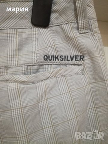 Оригинални мъжки къси панталони quiksilver 32, снимка 2 - Къси панталони - 33604487
