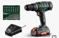 Немски Винтоверт и бормашина Parkside PABS20li включва батерия и зарядно, снимка 2