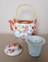 порцеланов чайник, снимка 3