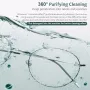 Нов Ултразвуков почистващ уред 46kHz, 360° за бижута и очила 500 мл резервоар, снимка 2