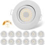 Комплект LED лунички за вграждане на таван на хол/кухня/баня (цяло тяло), снимка 9