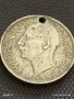 Сребърна монета 100 лева 1934г. Царство България продупчена за НАКИТ, НОСИЯ, КОЛЕКЦИЯ 21899 , снимка 11