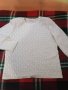 Дамска дантелена блуза с дълъг ръкав, снимка 1 - Блузи с дълъг ръкав и пуловери - 34850879