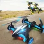 Jjrc дрон- автомобил с летателен режим и дистанционно управление DRON JRC-X123, снимка 6
