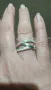 сребърен пръстен с цирконии, снимка 6