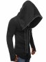 Мъжко горнище "Асасин" - черен, снимка 3