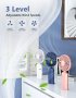 Нов Преносим вентилатор за дом, офис, пътуване къмпинг с USB Акумулаторен, снимка 2
