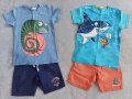 Комплекти за момче тениски и къси панталони размер 4-6 години, снимка 1 - Детски комплекти - 40631076