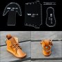 акрилен шаблон за шиене на обувка ключодържател, буйки