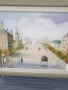 Hernandez 57х49см/2бр испански картини масло върху платно/градски пейзаж-Виена/картина дървена рамка, снимка 8