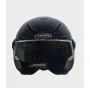 Каска за мотор, скутер С Визьор - Черен, снимка 4
