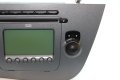 CD MP3 RADIO Seat Leon 1P (2005-2009г.) 1P1035186 / 1P1035186N87 / 1P1 035 186 N87 касетофон, снимка 2