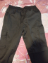 Мъжки черни панталони с джобове размер М, снимка 1