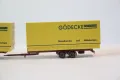 HERPA H0 1/87 MERCEDES КАМИОН МОДЕЛ КОЛИЧКА TIR ВЛЕКАЧ, снимка 3