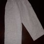 12-18м 86см Панталон, тип спортна долница Материя памук Цвят сив Без следи от употреба