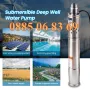 Сондажна водна помпа 1.1kW ф100 мм, винтова водна помпа 1100W, снимка 4