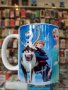 Бяла порцеланова чаша с изображение от детското филмче "Леденото кралство /FROZEN" - Дизайн 1, снимка 3