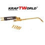 KraftWorld Оксижен Горелка 400mm – кислород + пропан, комплект дюзи 1-5, снимка 3