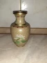 Cloisonne Клоазоне стара ваза бронз клетъчен емайл, снимка 6