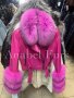 Дамски палта и елек от естествена кожа и естествен косъм, снимка 1 - Якета - 36041271