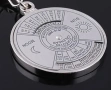 Ключодържател Вечен календар от 2010 до 2060 година, уникален, метален, снимка 5
