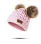 Зимна шапка с два помпона за момиченца , снимка 2