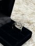 Сребърен пръстен с камък от цирконий, снимка 1 - Пръстени - 43953567