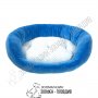 Легло за Домашен Любимец - S, M, L размер - Синьо-Бяла разцветка - PetsWin, снимка 3