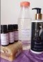 Промо комплект 944-3 етерични масла 10 мл.,лосион с парфюм и лаванд.вода, снимка 1 - Подаръци за жени - 43984084