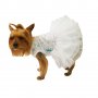 Булчинска рокля за куче Булчински рокли за кучета Сватбена рокля за куче Сватбени кучешки рокли, снимка 3