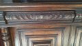 Ловен Шкаф с Дърворезба внос от Германия , снимка 10