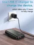 Външна батерия 46800 mAh, 22,5 W, преносимо зарядно устройство, 5 порта, QC 3.0, снимка 3