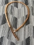 Bulgari дамско колие розово злато, снимка 1