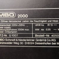 MBO 2000, снимка 8 - Ресийвъри, усилватели, смесителни пултове - 35424777