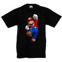 Детска тениска Супер Марио Super Mario 1, снимка 1 - Детски тениски и потници - 32939767