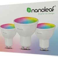 Нови 3 броя Nanoleaf LED Крушки GU10 - Визуален Ефект, Смарт Технология, снимка 2 - Крушки - 44049408