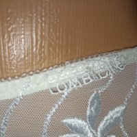 Lombagine M,L- Качествени бикини в екрю от микрофибър с бродерия, снимка 2 - Бельо - 43559982