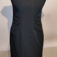 Елегантна черна рокля р-р М , снимка 1 - Рокли - 43750906