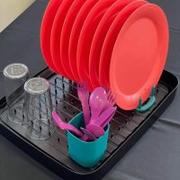 Tupperware чинии 4 бр. 27 см., снимка 10 - Чинии - 37326525