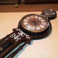 антика часовник с барометър 2606212037, снимка 2 - Антикварни и старинни предмети - 33342591