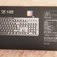 Геймърска клавиатура EVGA Z12 RGB, Черен, USB чисто нова 36 месеца гаранция keyboard gaming, снимка 5 - Клавиатури и мишки - 43237676