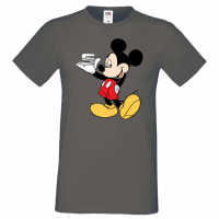 Мъжка тениска Mickey Mouse SEAT Подарък,Изненада,Рожден ден, снимка 5 - Тениски - 36577596