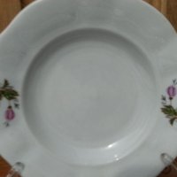 Стар български порцелан чинии, снимка 5 - Антикварни и старинни предмети - 33413917