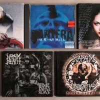 CD Дискове - Gothic Compilation и NAPALM DEATH 2 албума, снимка 1 - CD дискове - 35654709