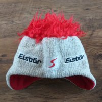 Eisbär - страхотна зимна шапка КАТО НОВА 100% оригинал универсален размер, снимка 4 - Шапки - 43854473