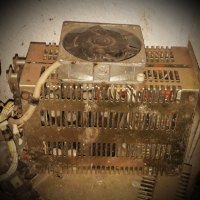 Бг захранващ блок от соца с вентилатор за реставриращи стара българска електронна техника, снимка 1 - Антикварни и старинни предмети - 37998014